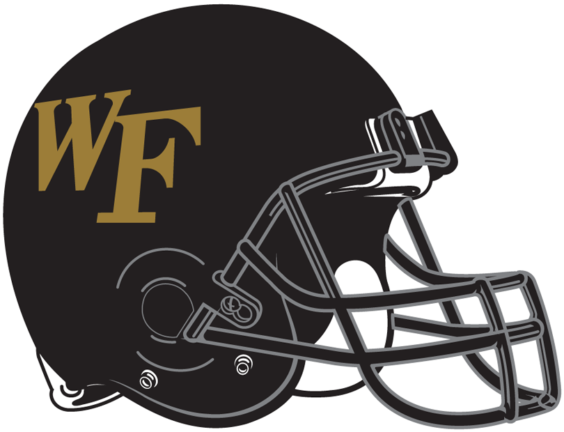 Wake Forest Demon Deacons 2007-Pres Helmet Logo iron on transfers for fabric